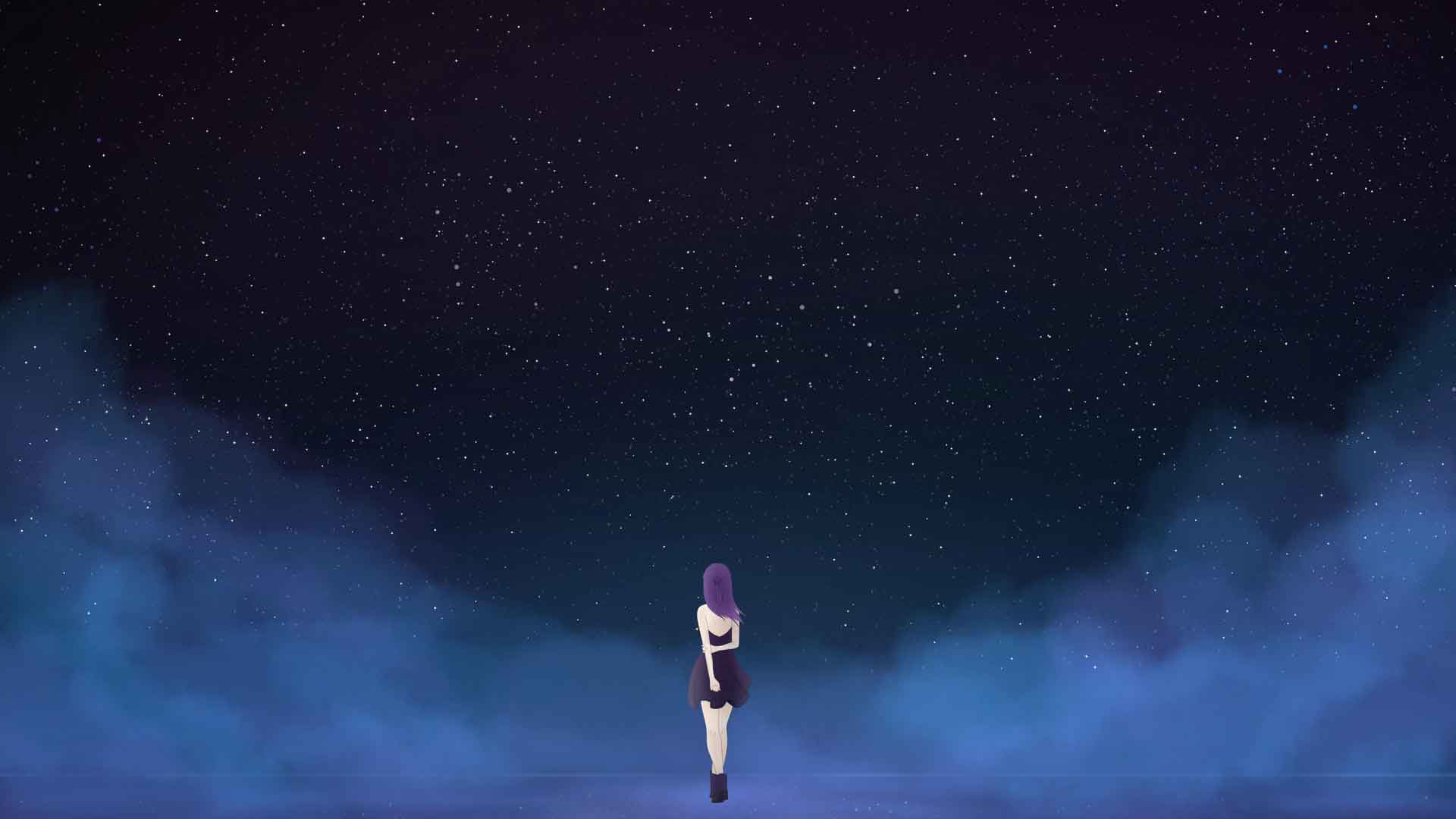 独自在黑暗中动漫艺术