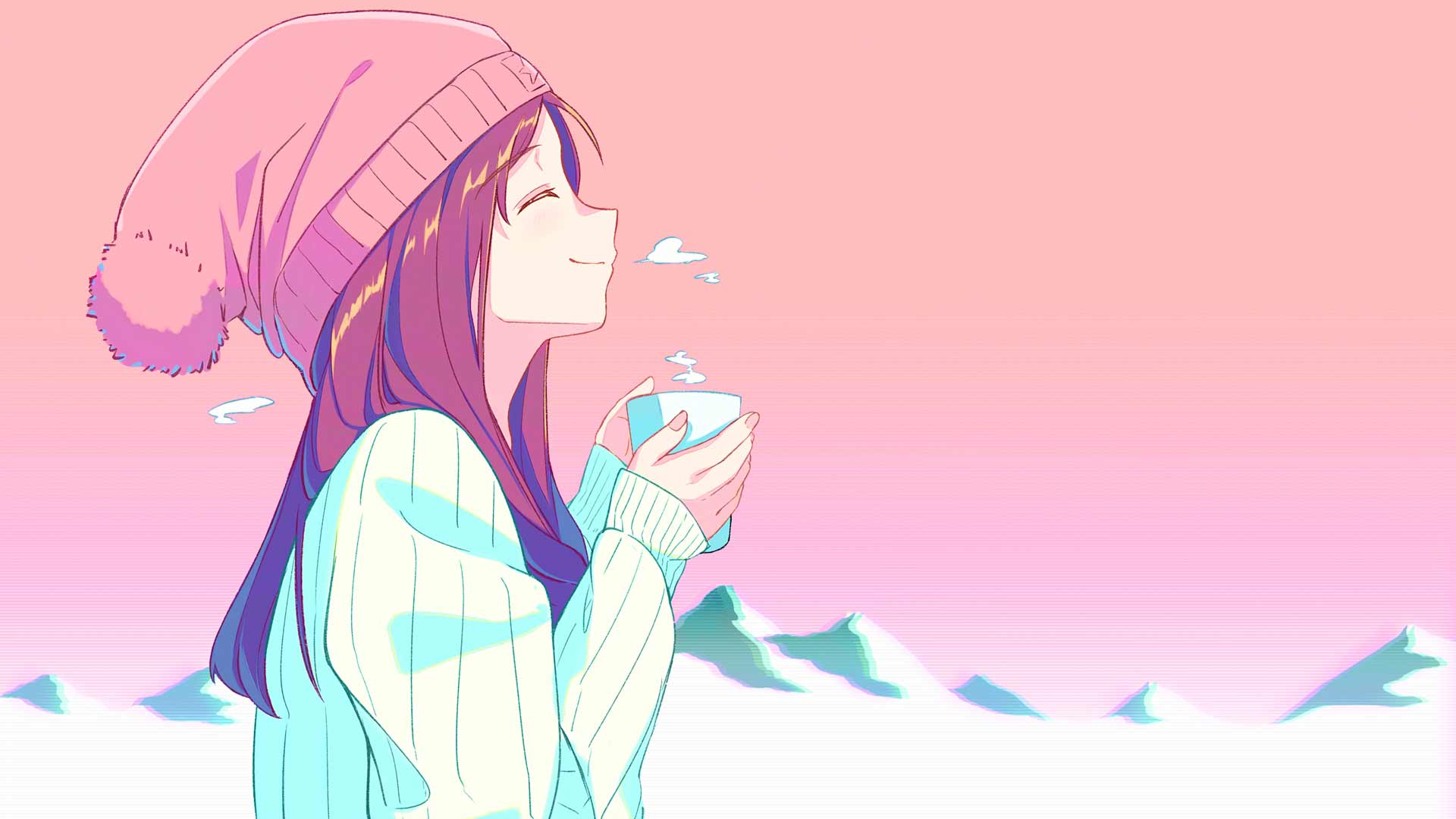 动漫女孩2K高清壁纸