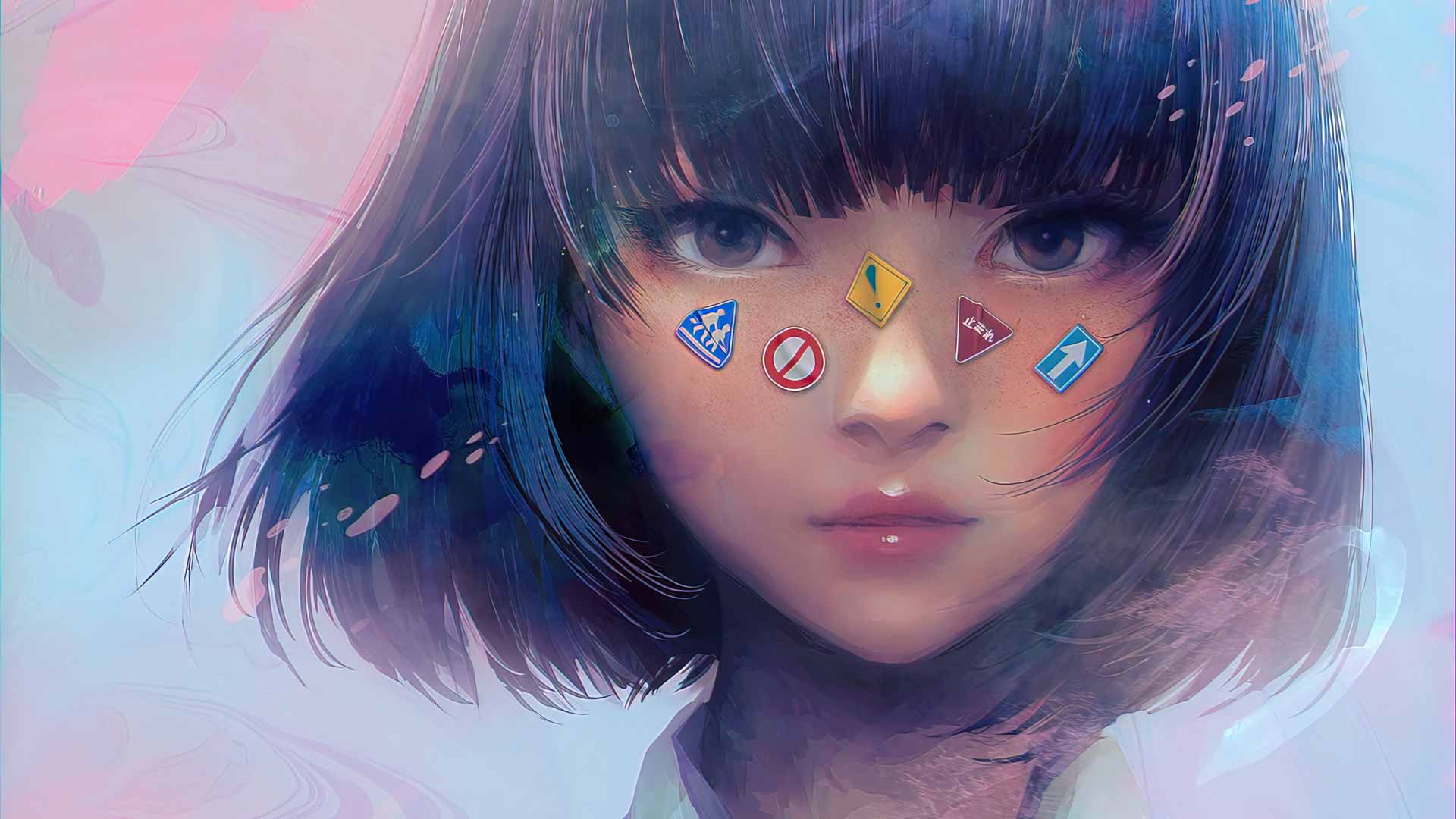 动漫女学生4k超高清壁纸