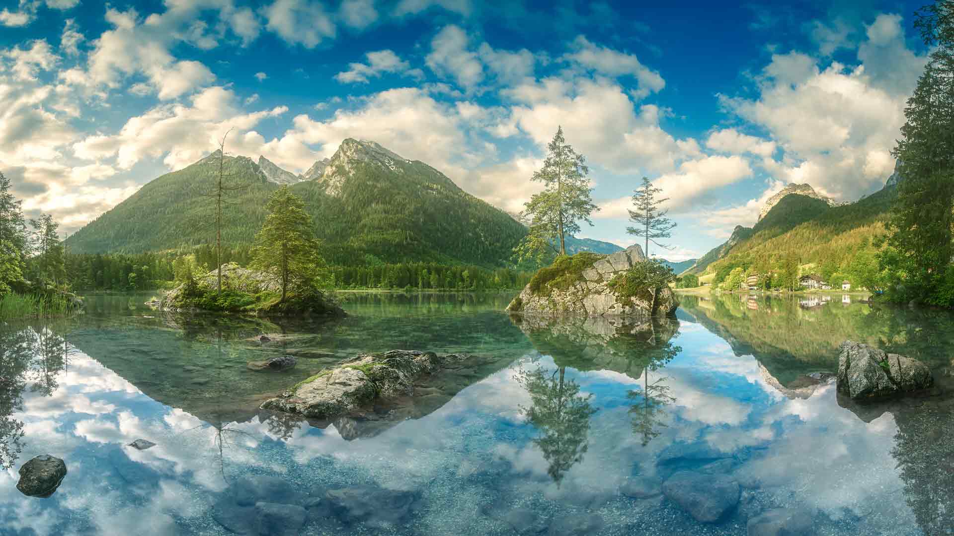 Hintersee, 拉姆绍, 巴伐利亚, 德国