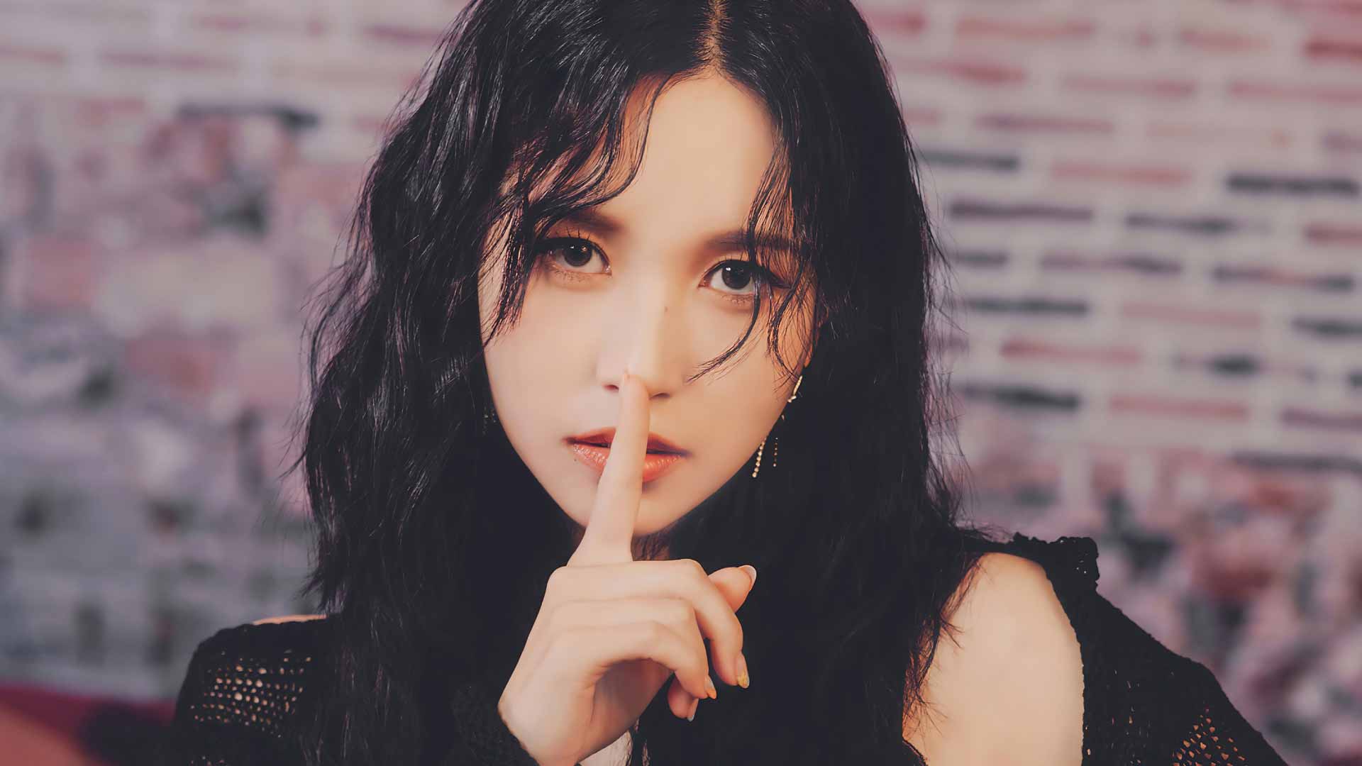 Mina TWICE Seasons Greetings 4K Wallpaper