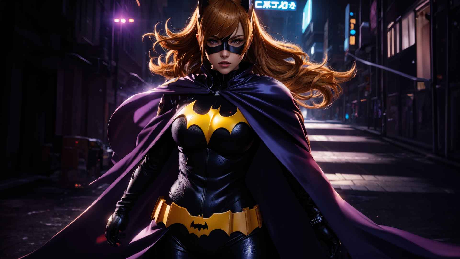 哥谭守护者蝙蝠女 4k