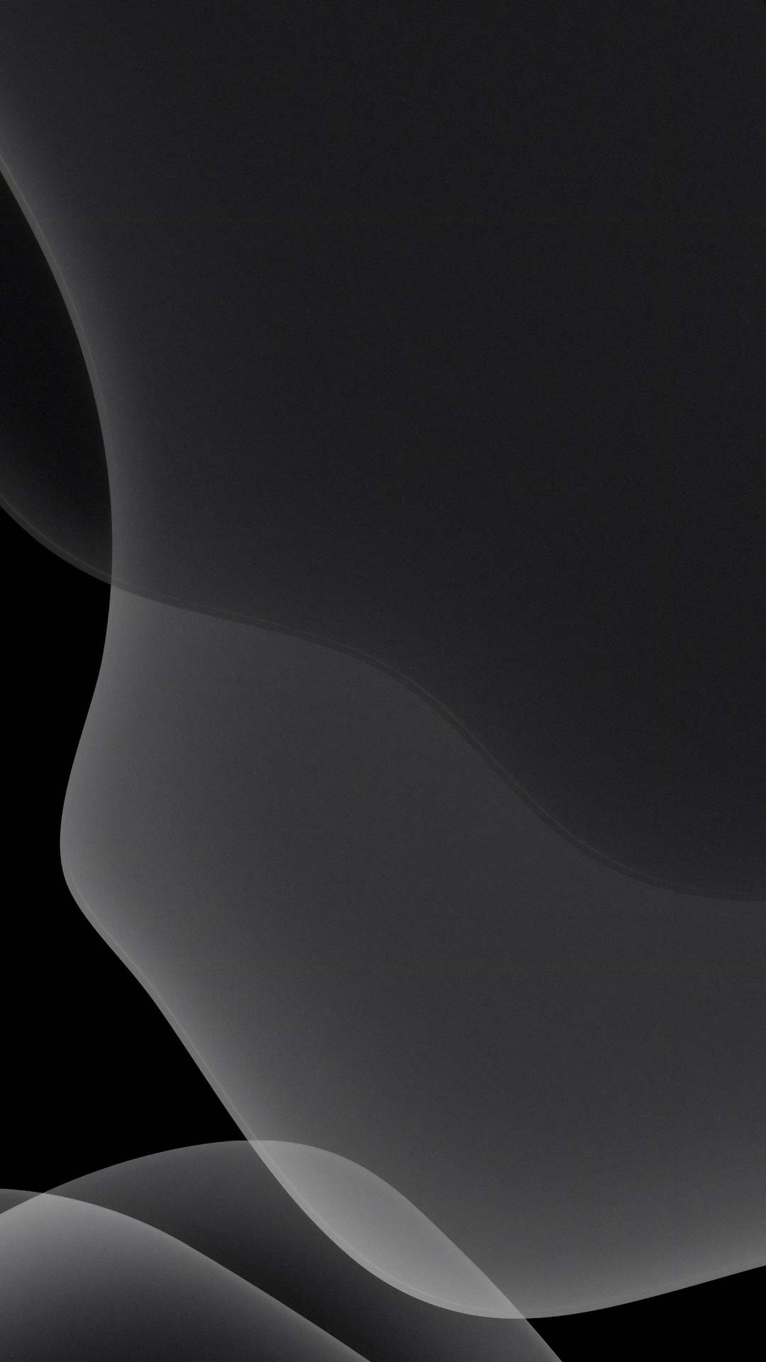 iOS 13 壁纸 – 黑色（深色）