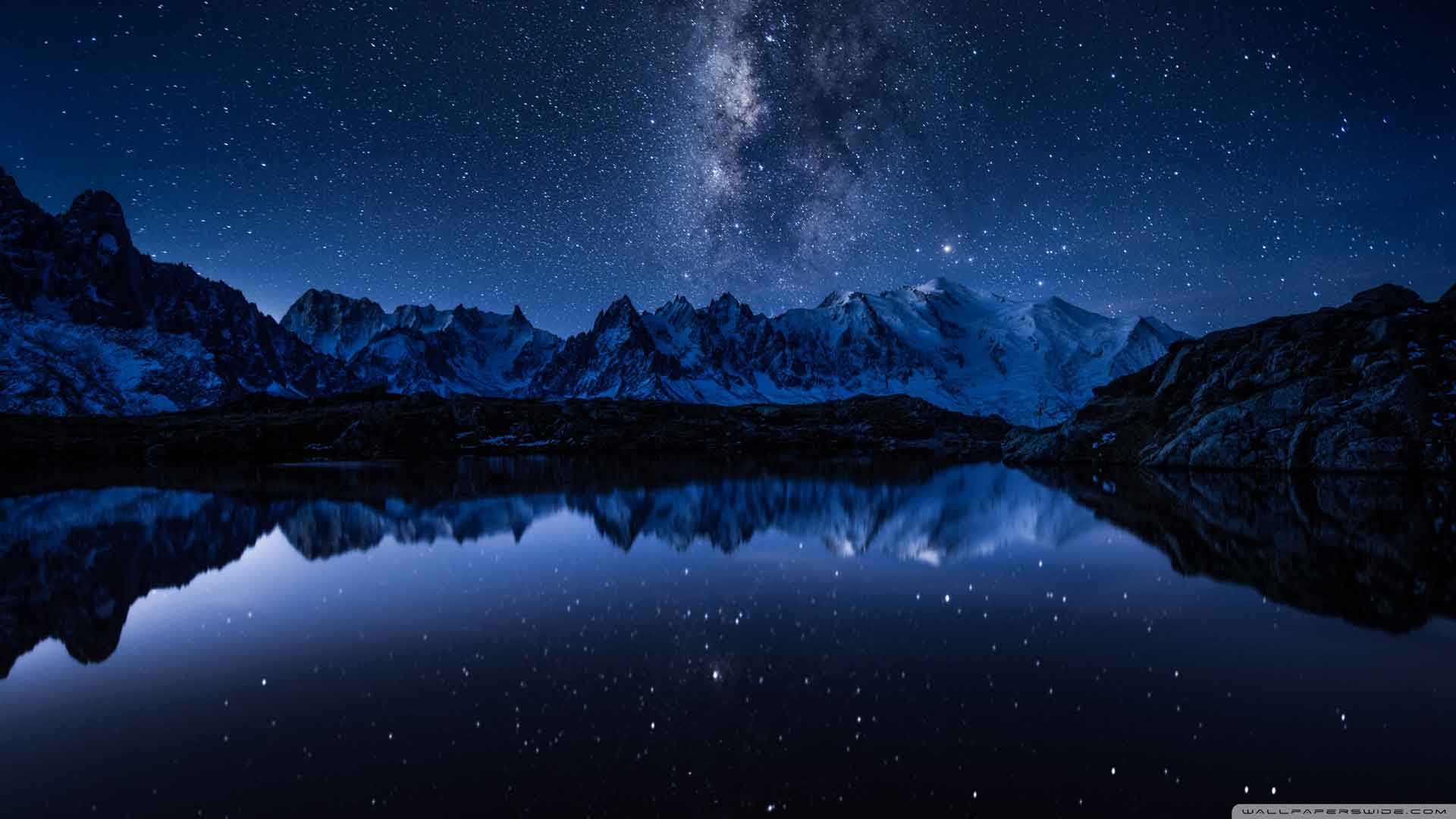 山夜空超高清壁纸
