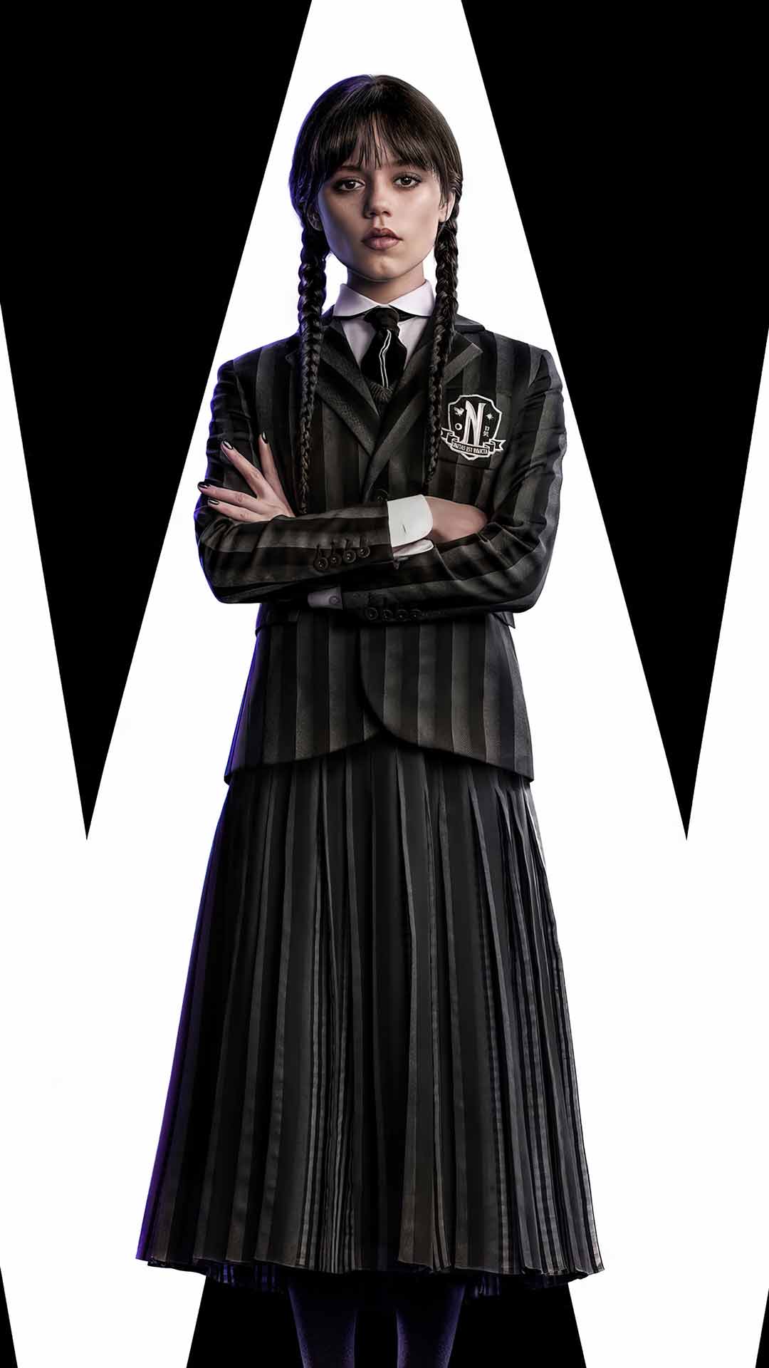 Jenna Ortega Netflix  4K手机壁纸