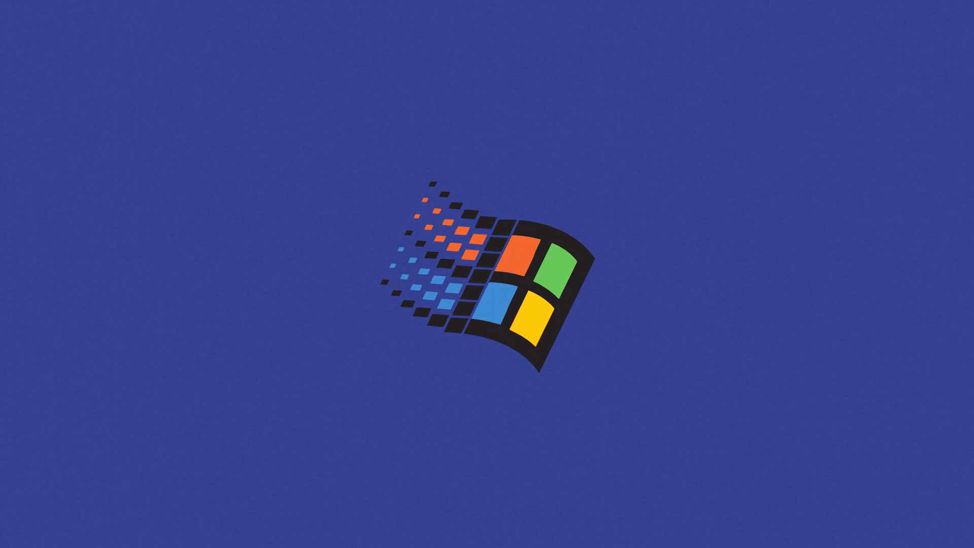 Windows 98 Logo 4K壁纸