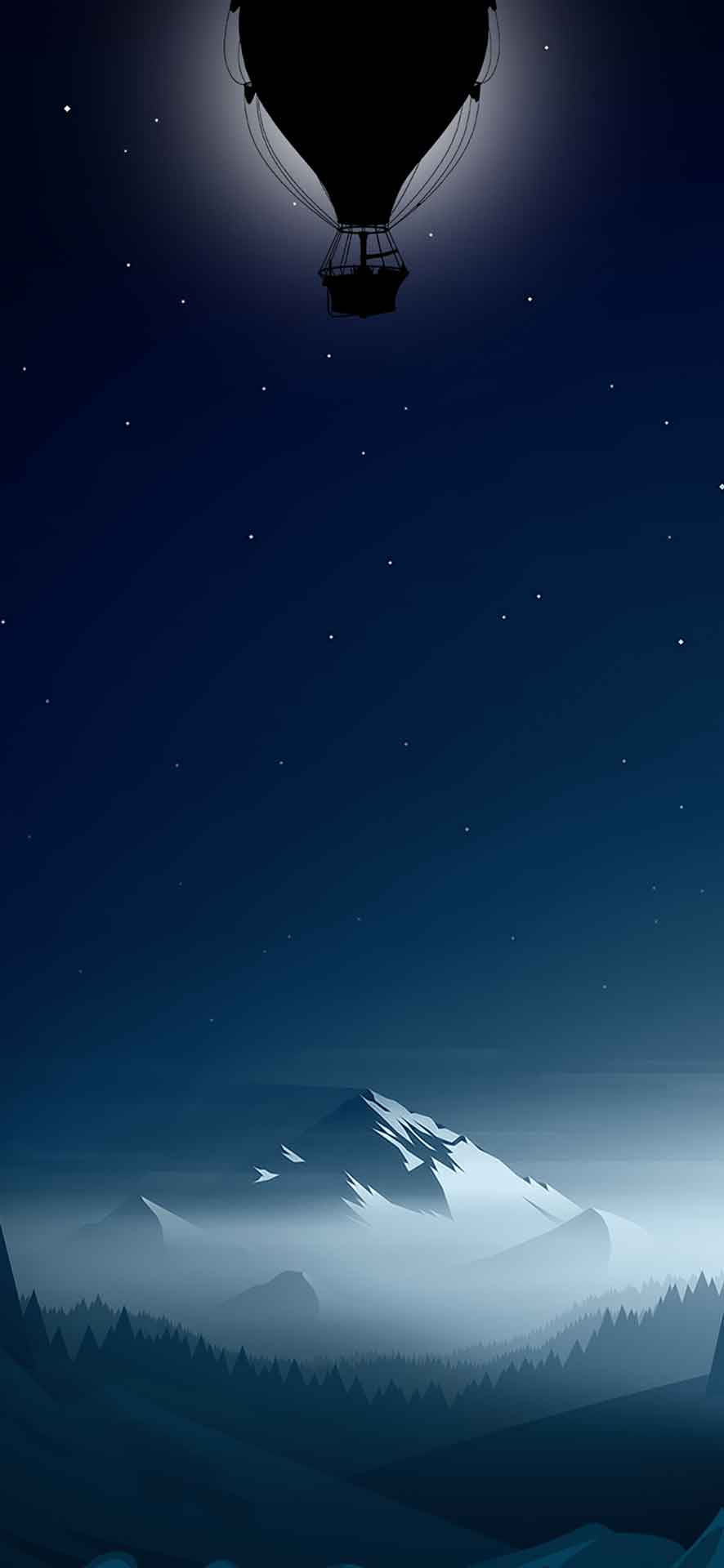 iPhone 极简风景