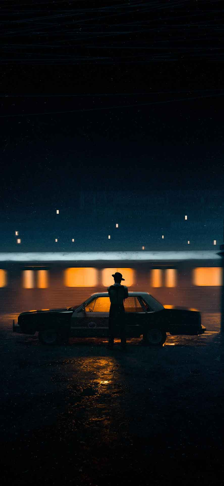 夜间街道
