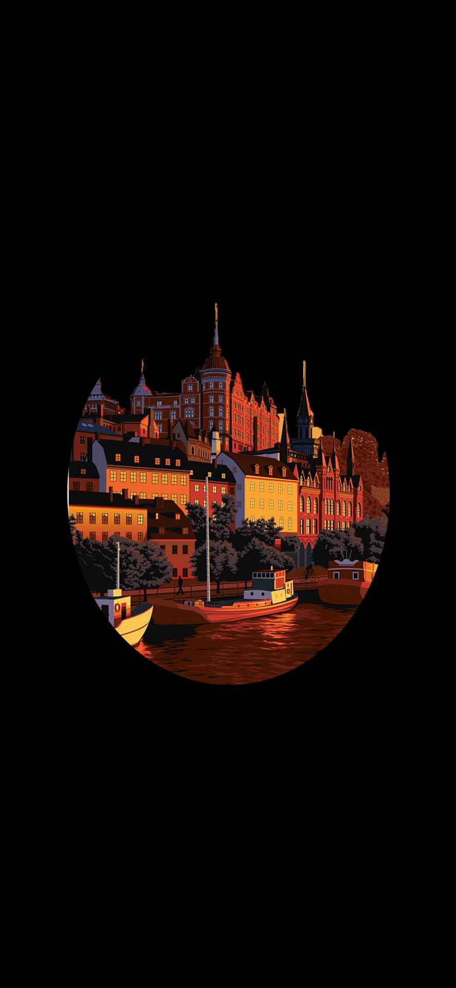 iPhone 的深色 AMOLED 壁纸 31