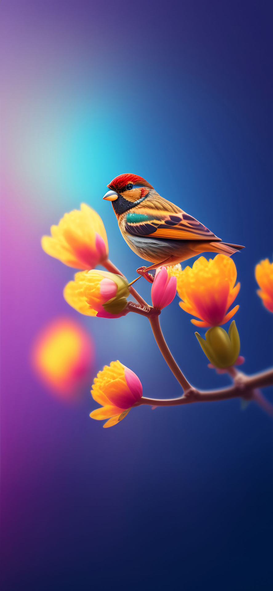 天堂鸟高清壁纸