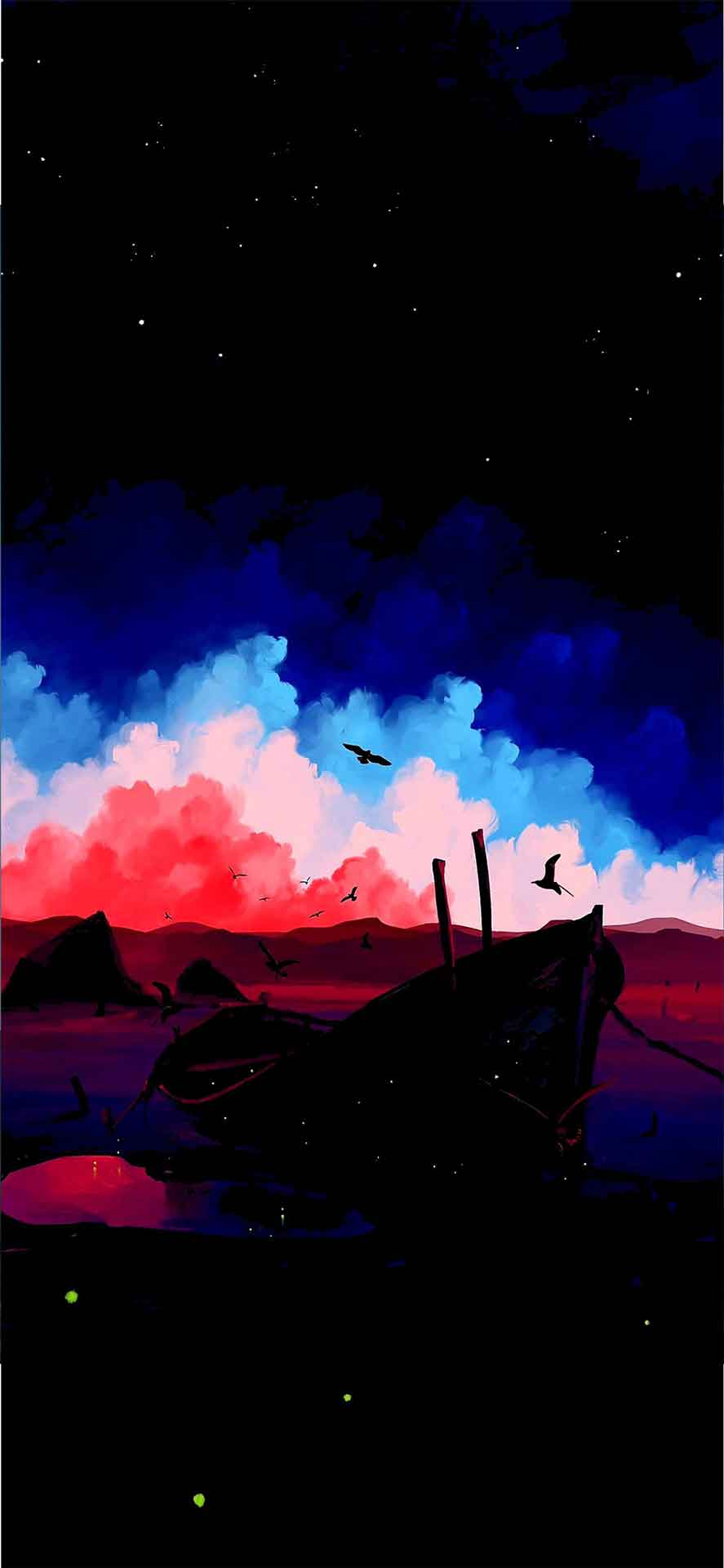 七彩天空