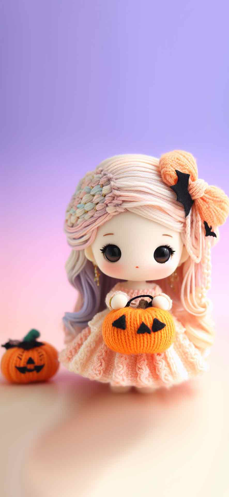 棉花女婴，万圣节壁纸 15