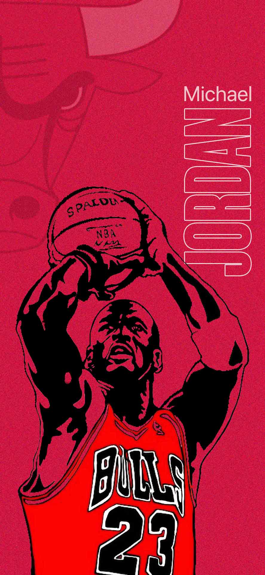 插画迈克尔·乔丹壁纸