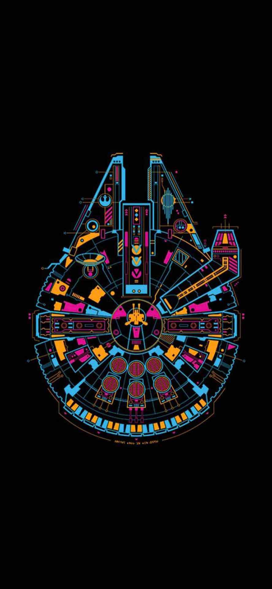 千年隼蓝图4K壁纸