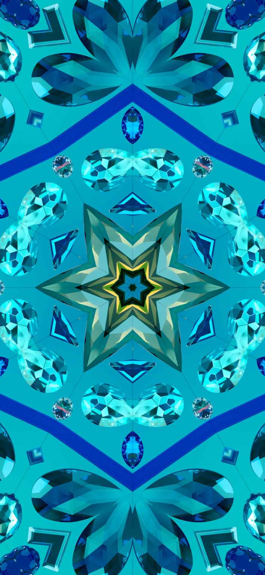 iOS17 万花筒壁纸 01