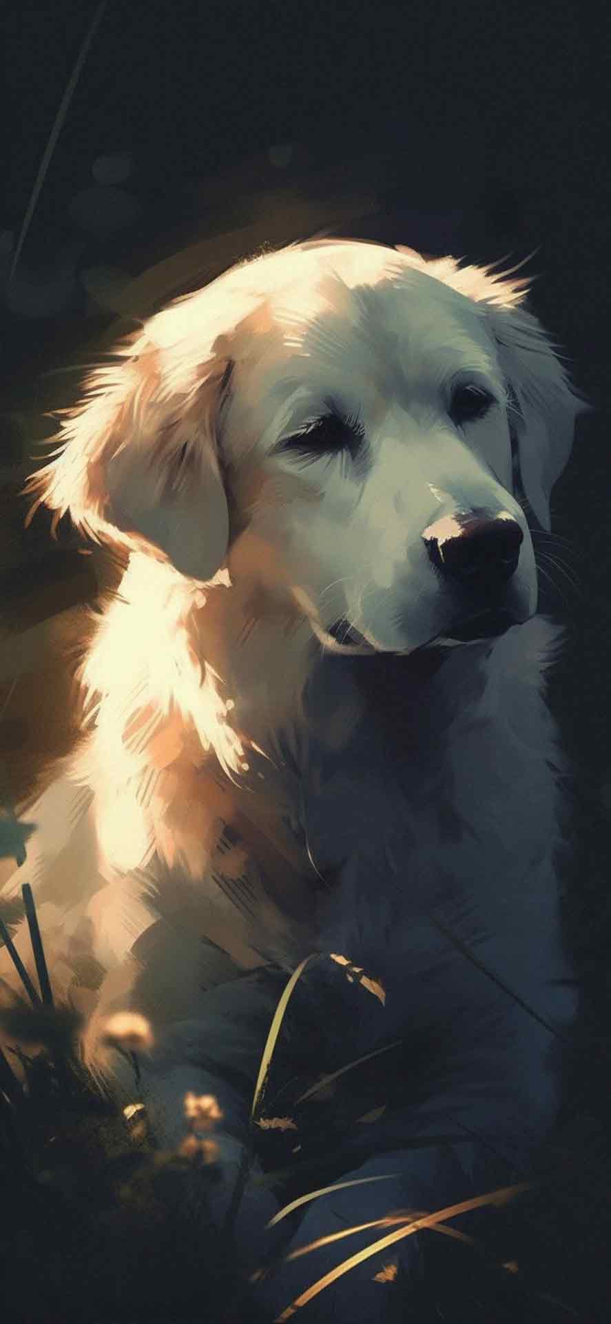 拉布拉多猎犬艺术壁纸