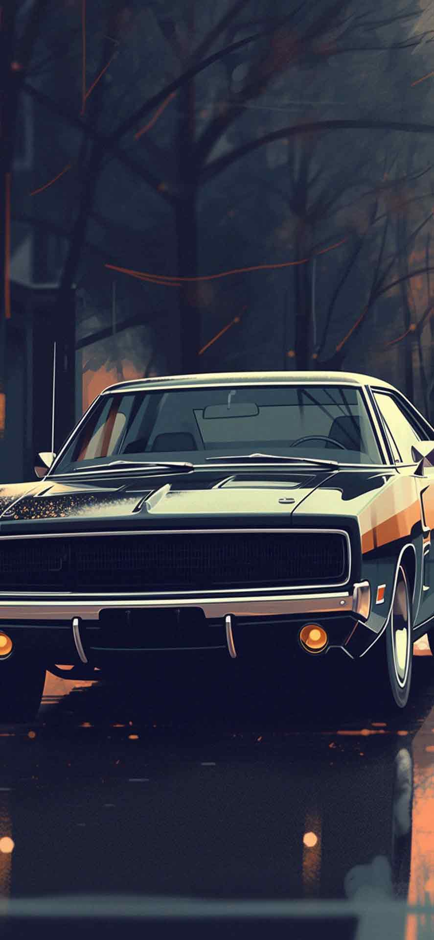 1970 道奇 CHARGER 艺术壁纸