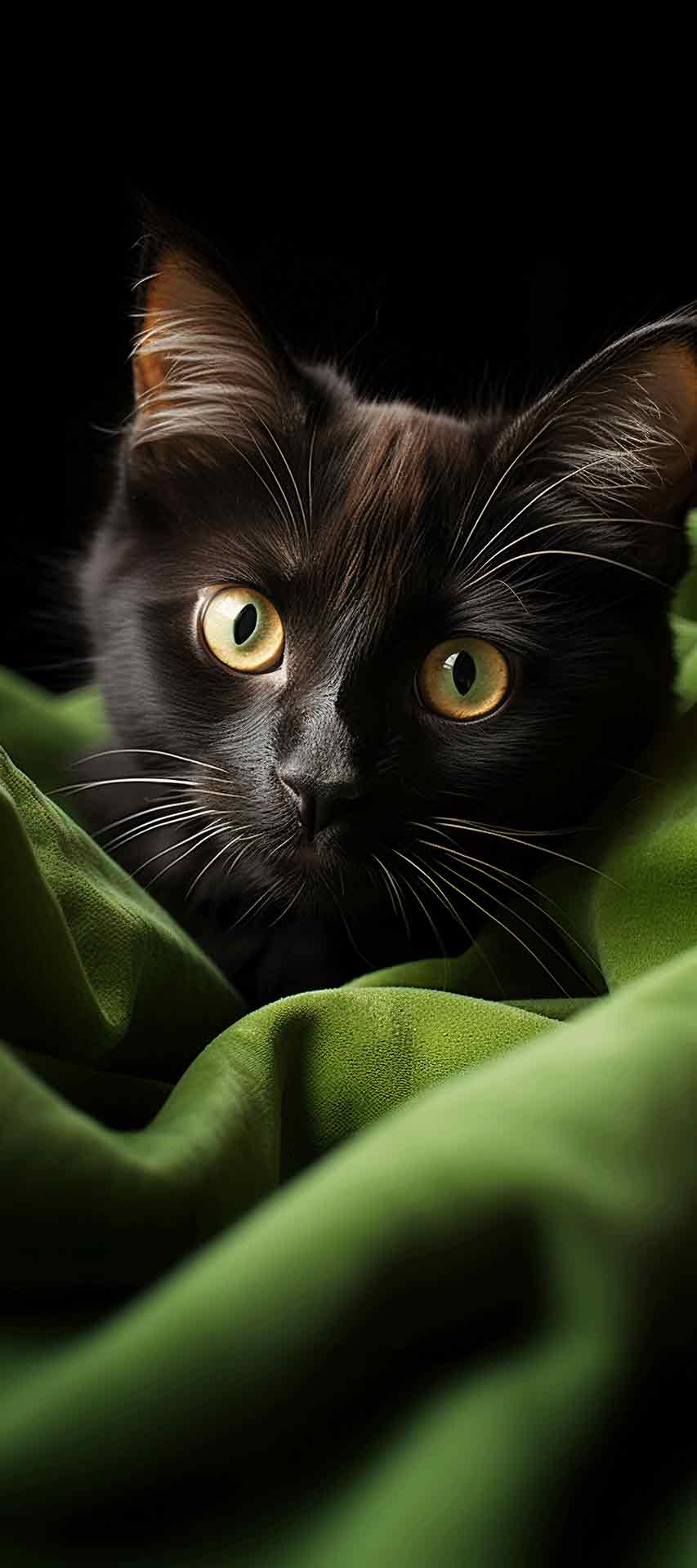 黑猫iPhone壁纸