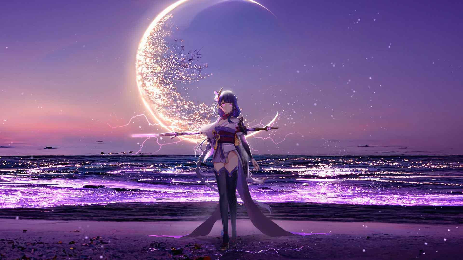 月光雷霆原神冲击