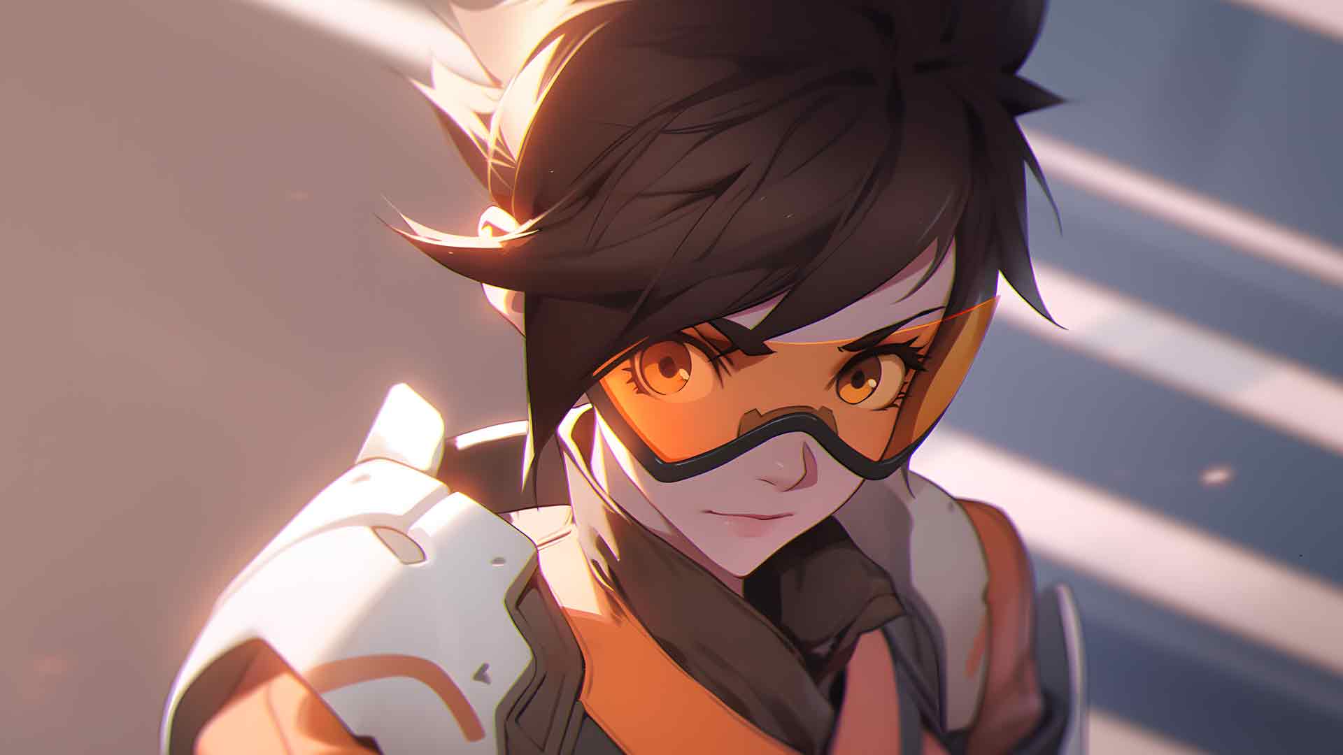 守望先锋 LENA OXTON 桌面壁纸