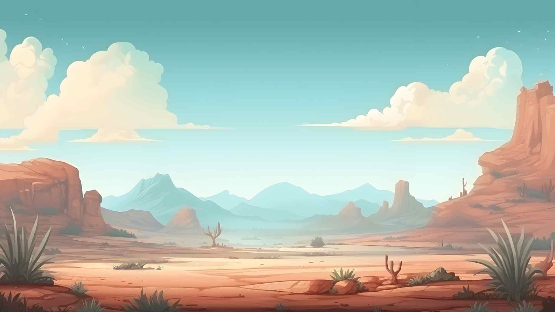 唯美西方背景桌面壁纸