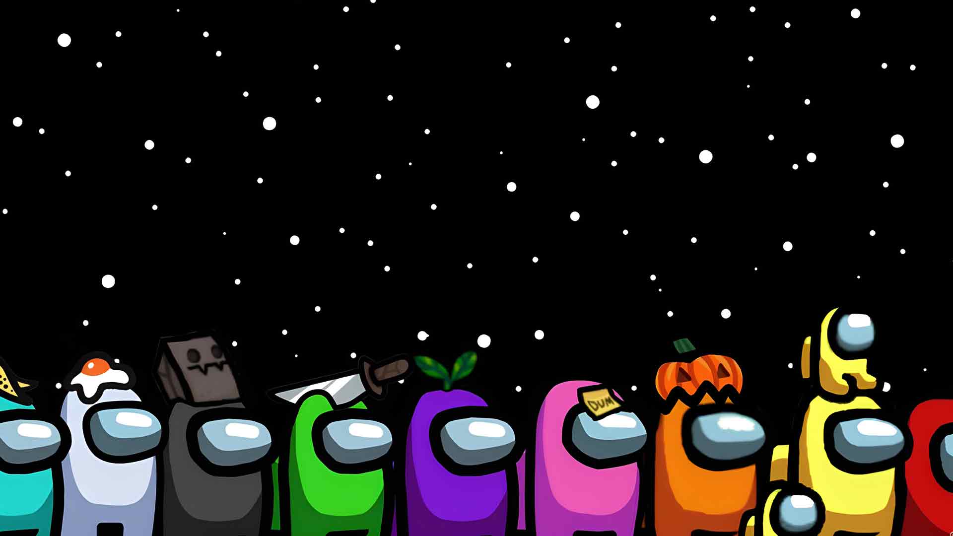 我们当中色彩缤纷的人物桌面壁纸