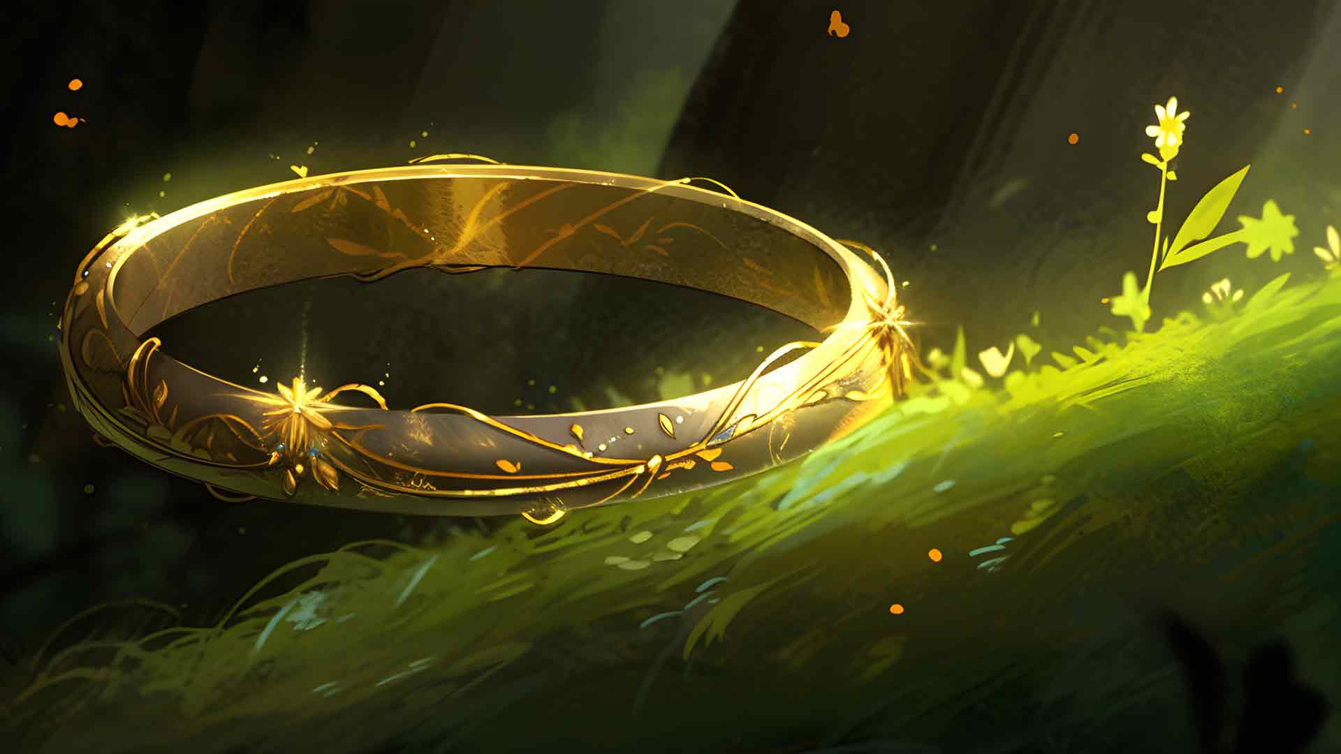 美丽的戒指桌面壁纸