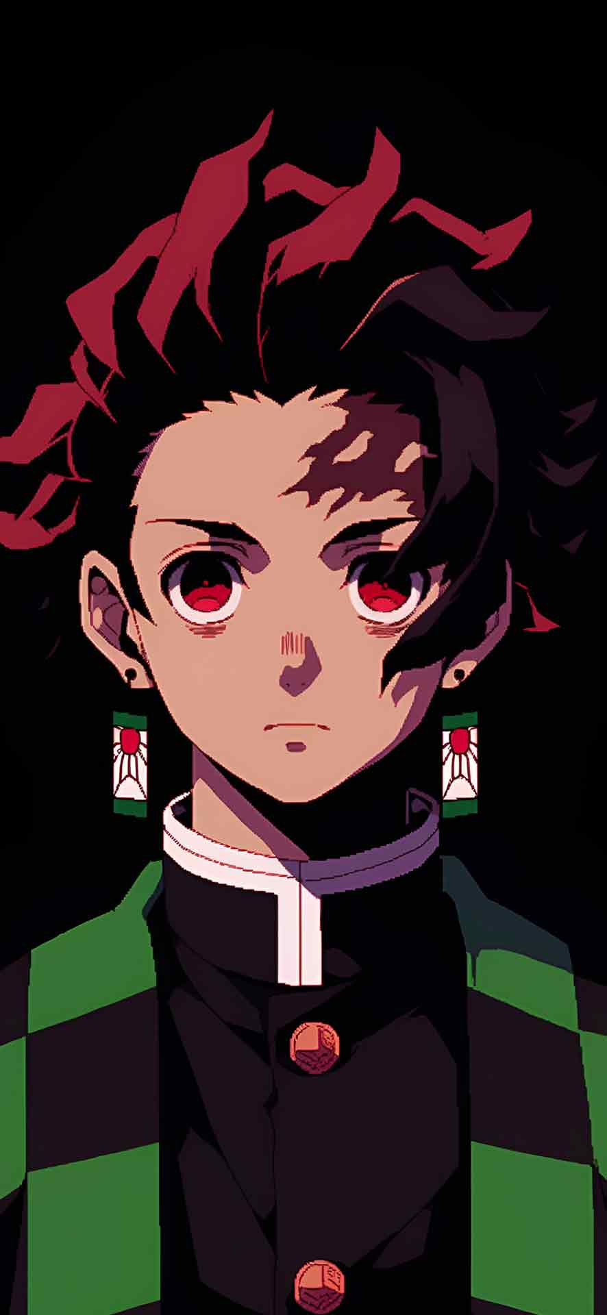 鬼灭之刃沉思炭治郎灶门壁纸