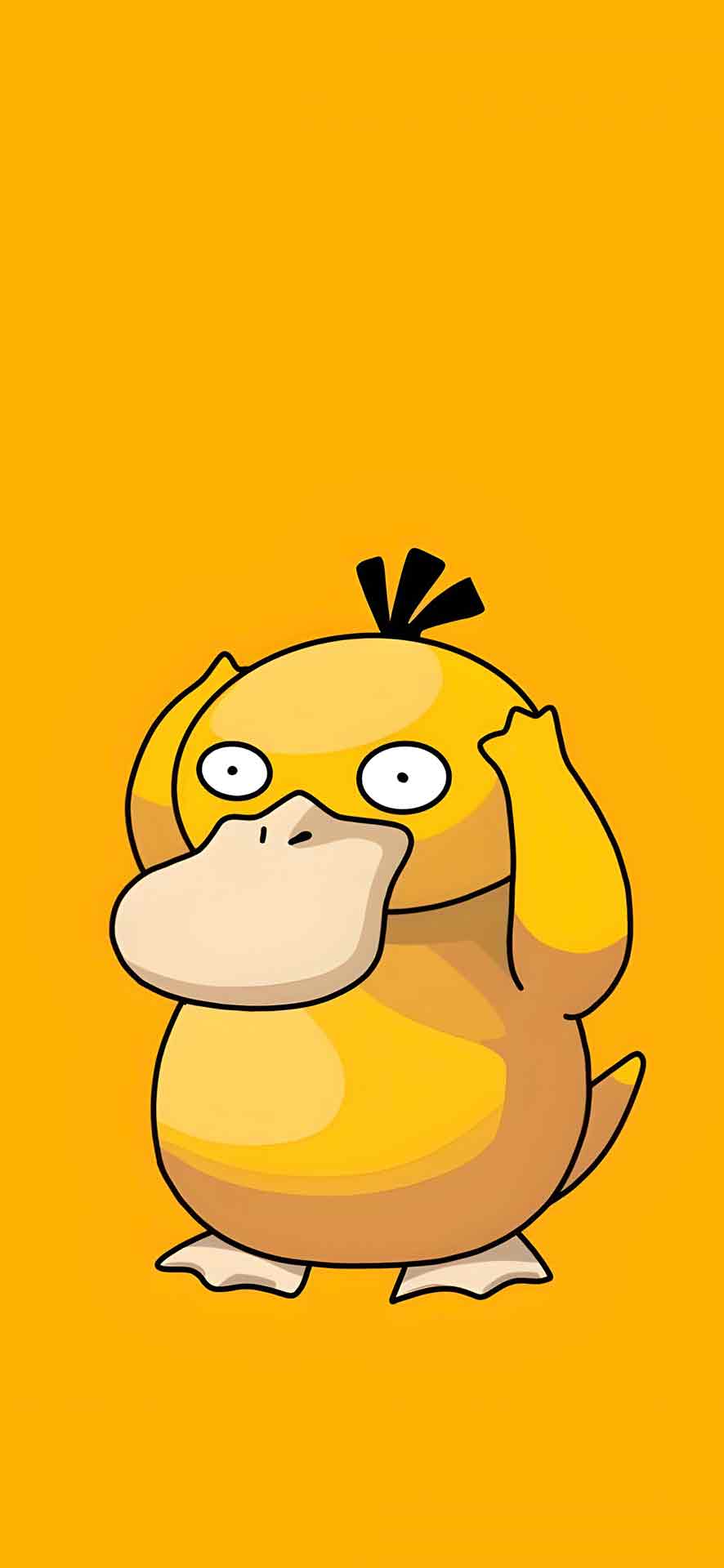 神奇宝贝 PSYDUCK 黄色壁纸