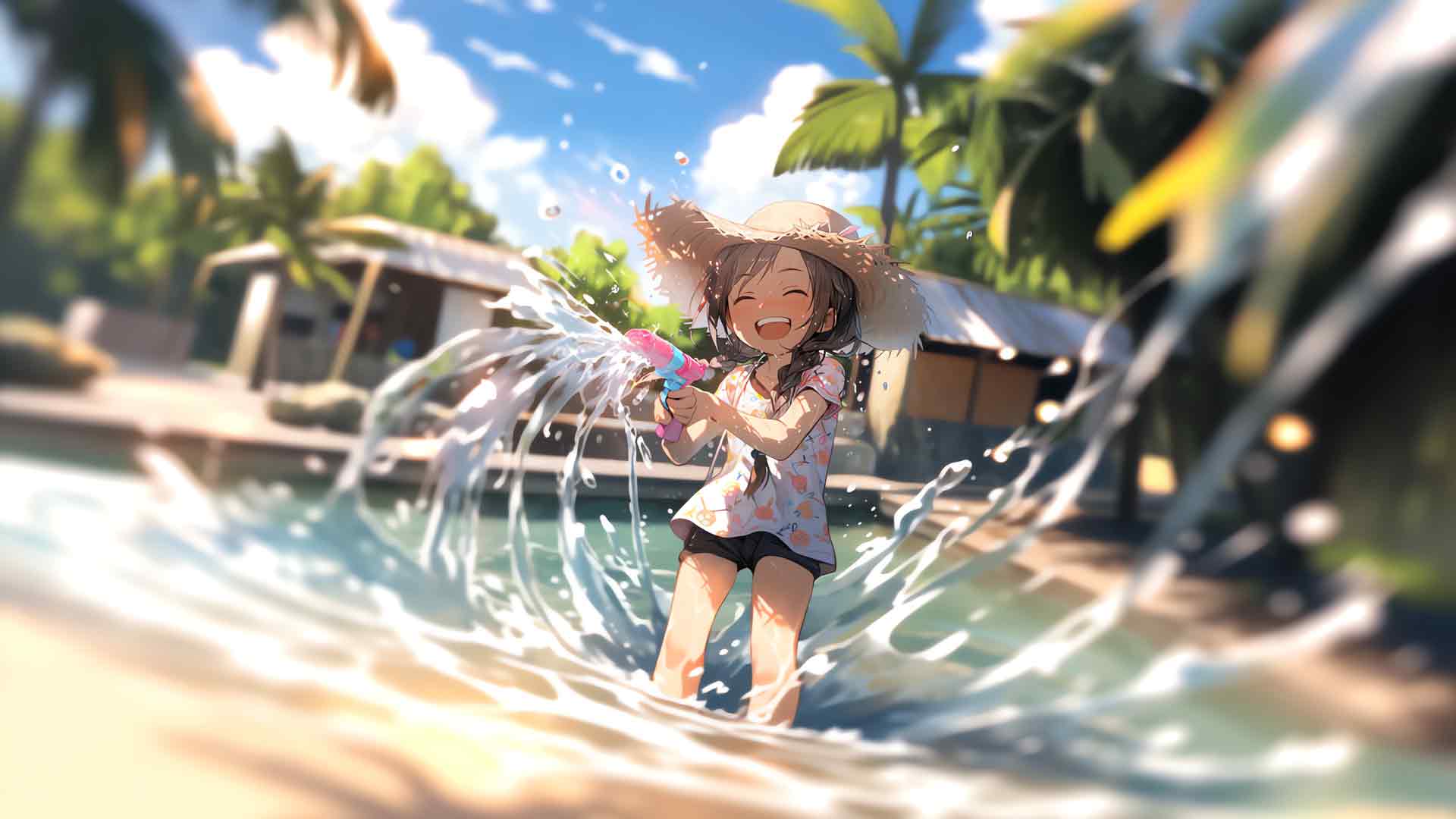 动漫女孩 4K壁纸