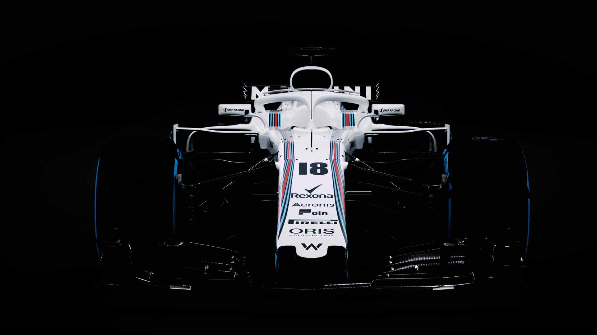 F1 赛车黑色4K桌面壁纸
