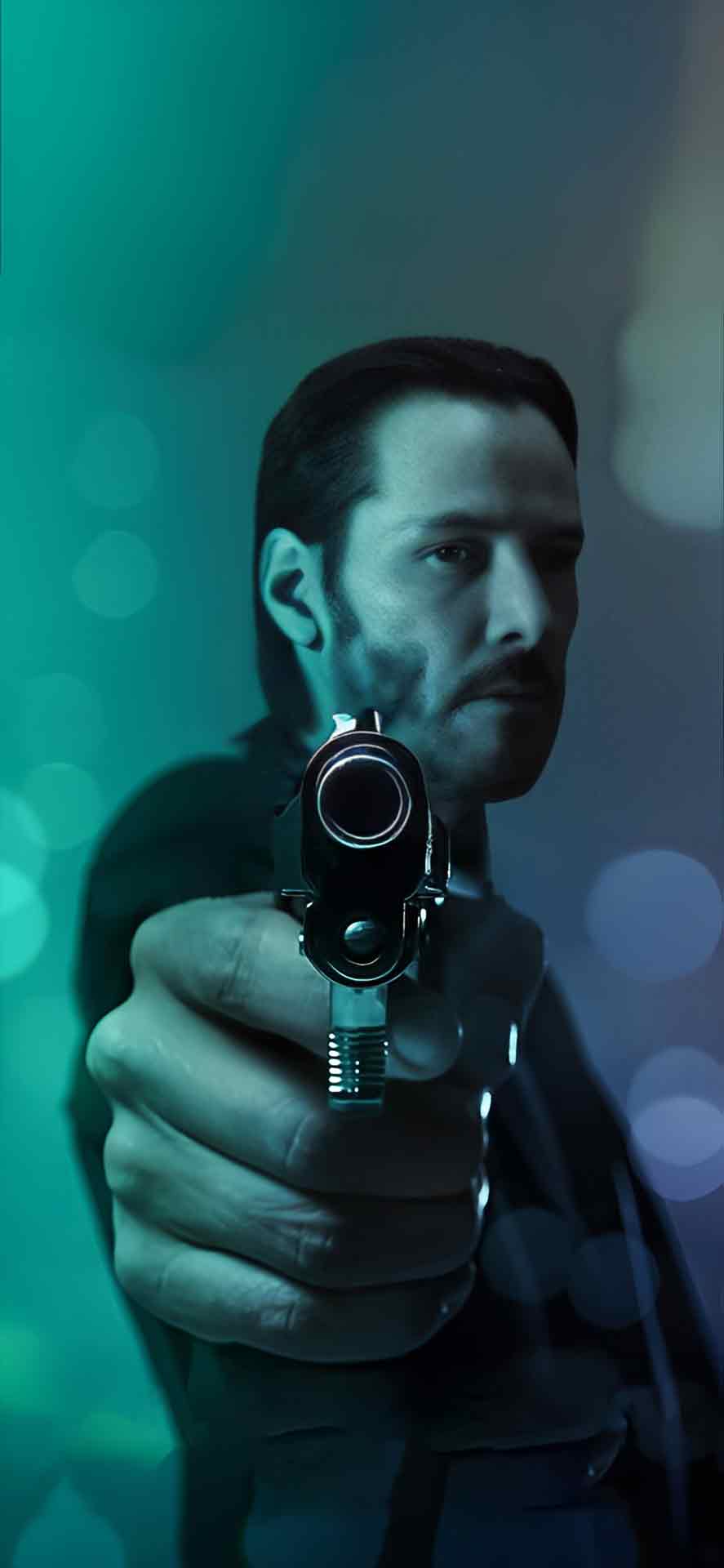 John Wick iPhone 深度效果壁纸 07