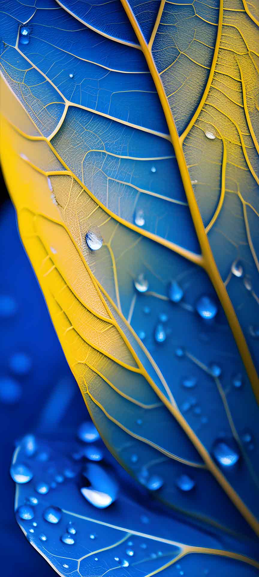 美丽的微距叶子壁纸 03