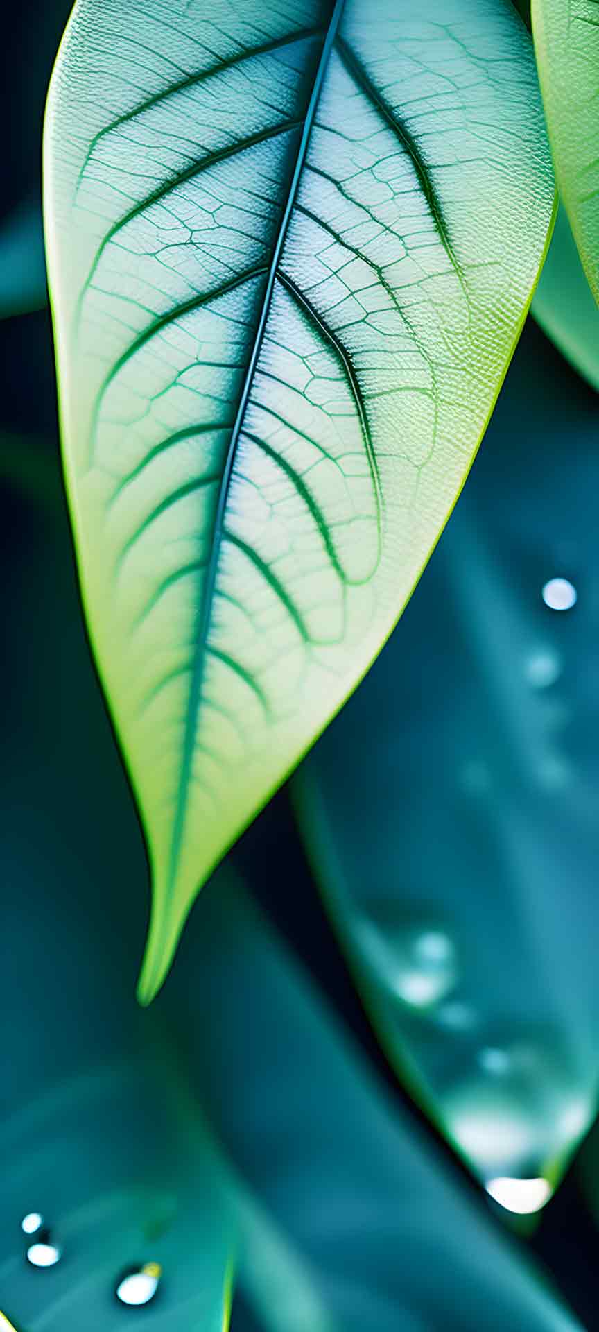 美丽的微距叶子壁纸 18