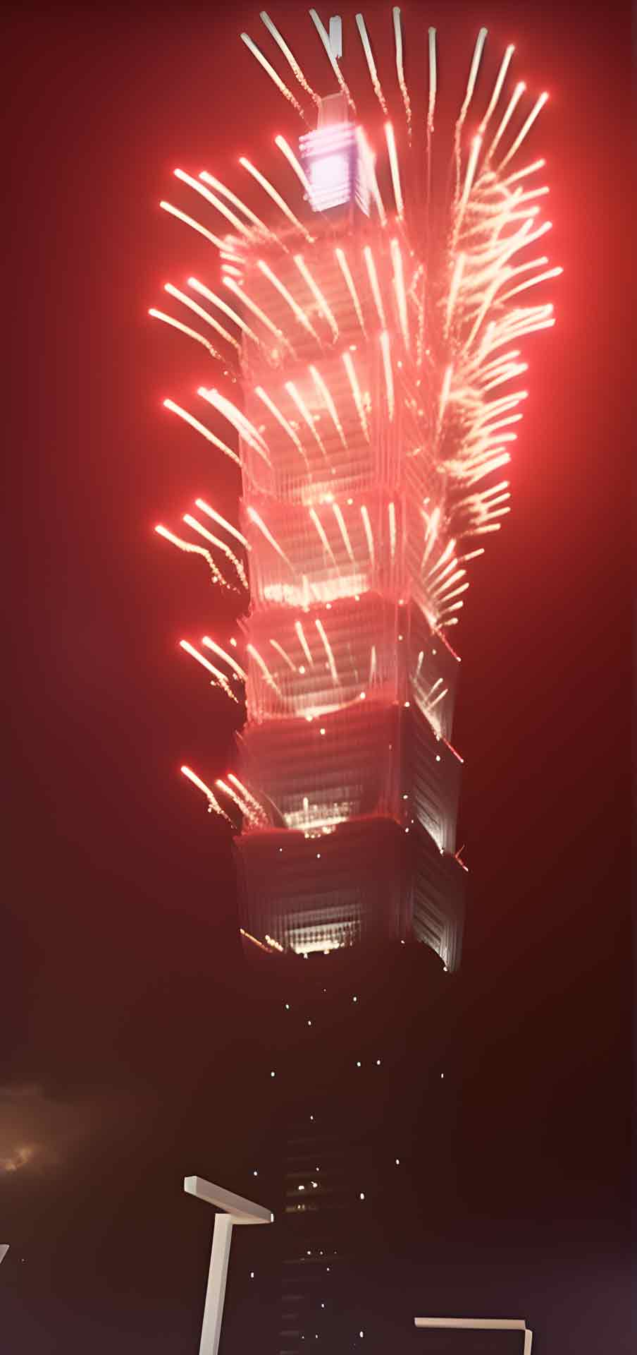 2024年台北新年烟花壁纸 02