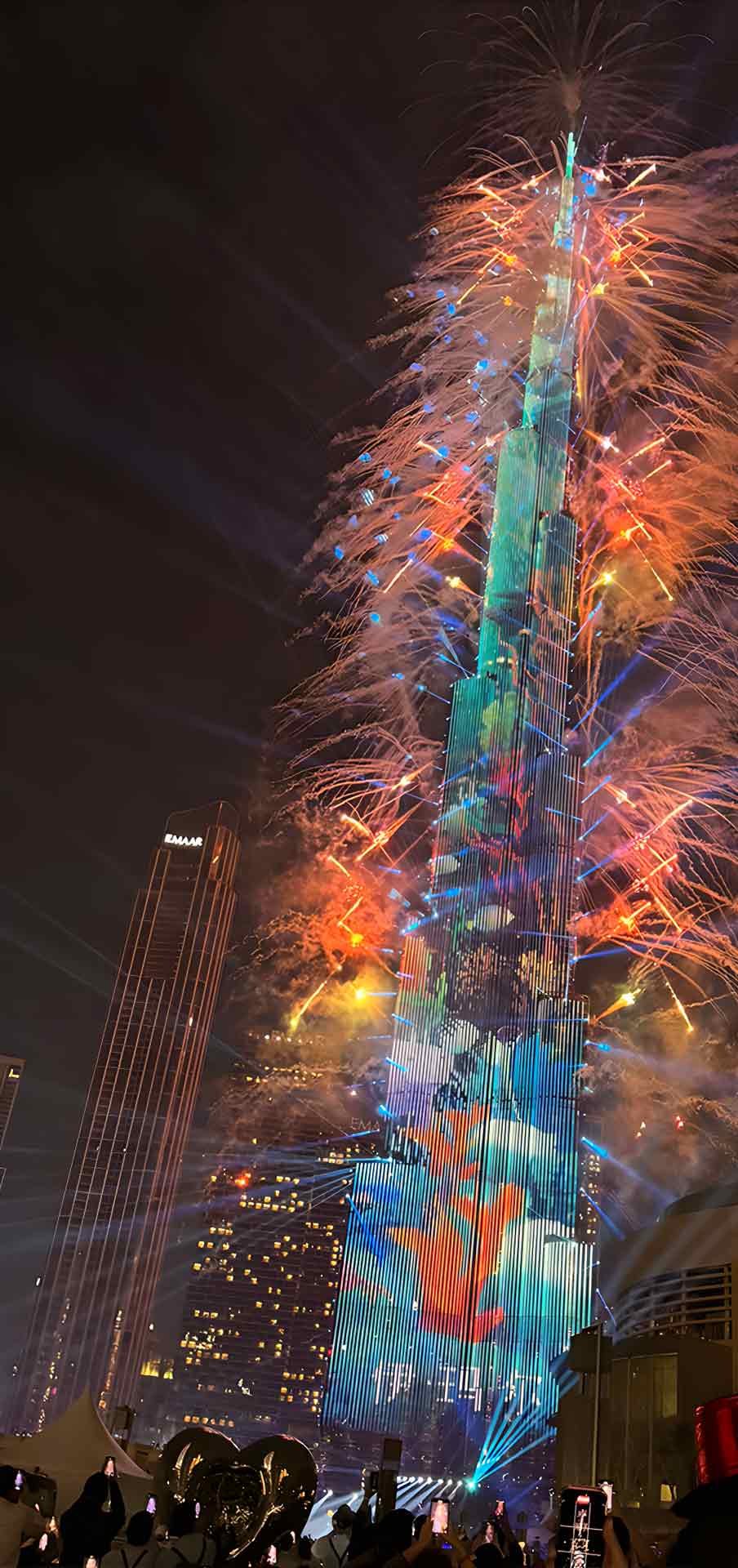 迪拜 2024 年新年烟花壁纸 02