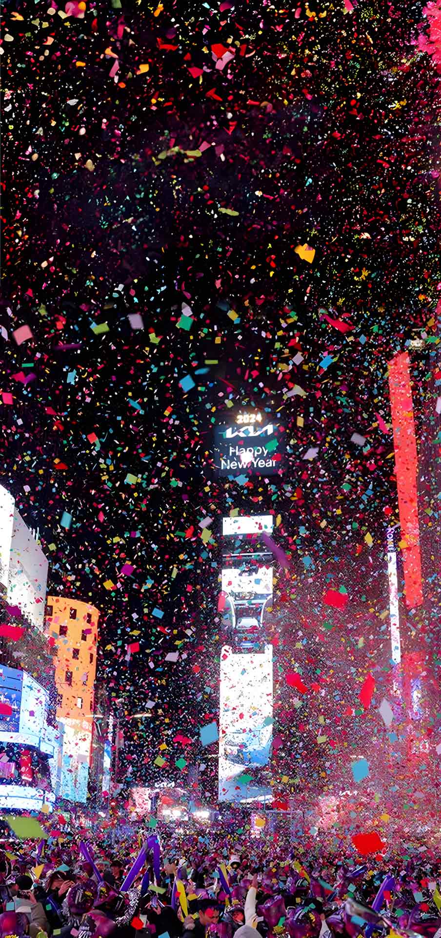 纽约 2024 年新年烟花壁纸 01