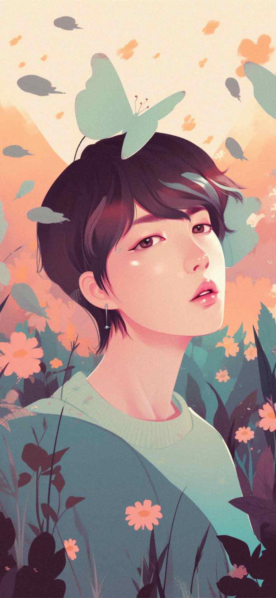 BTS JIN 美学壁纸