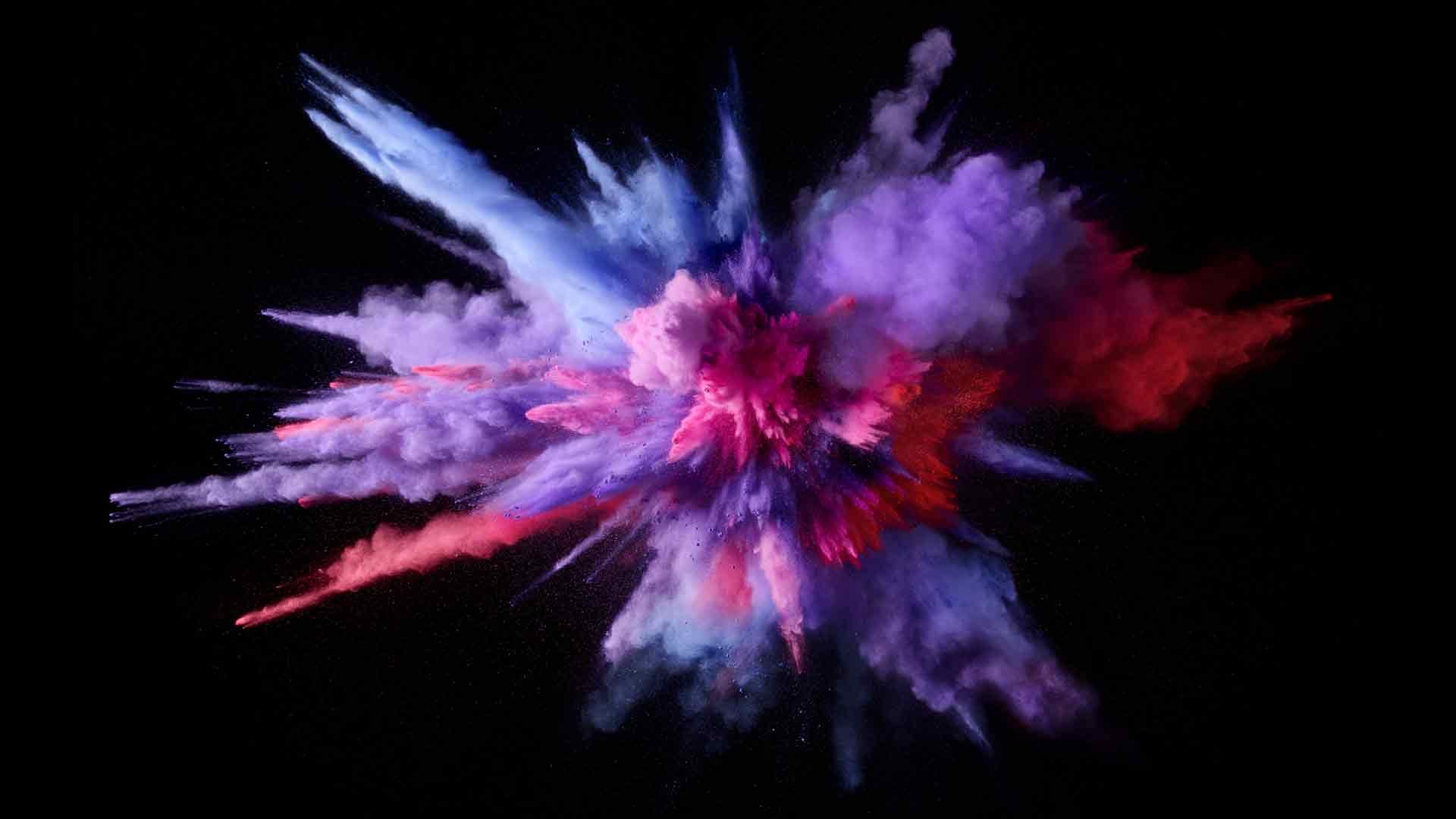 紫色爆炸