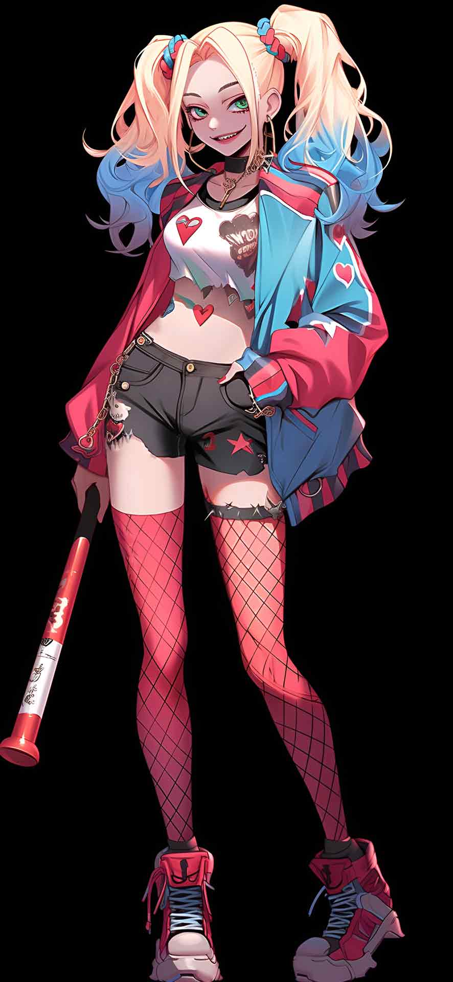 DC漫画小丑女艺术壁纸