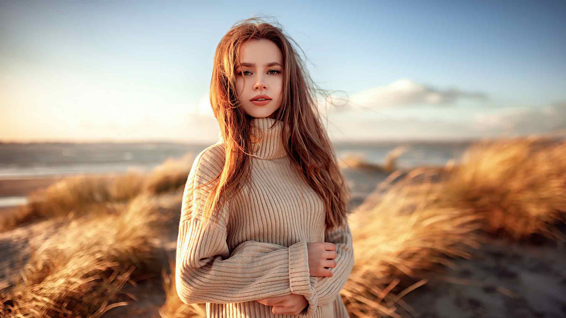 女孩田野户外 5k