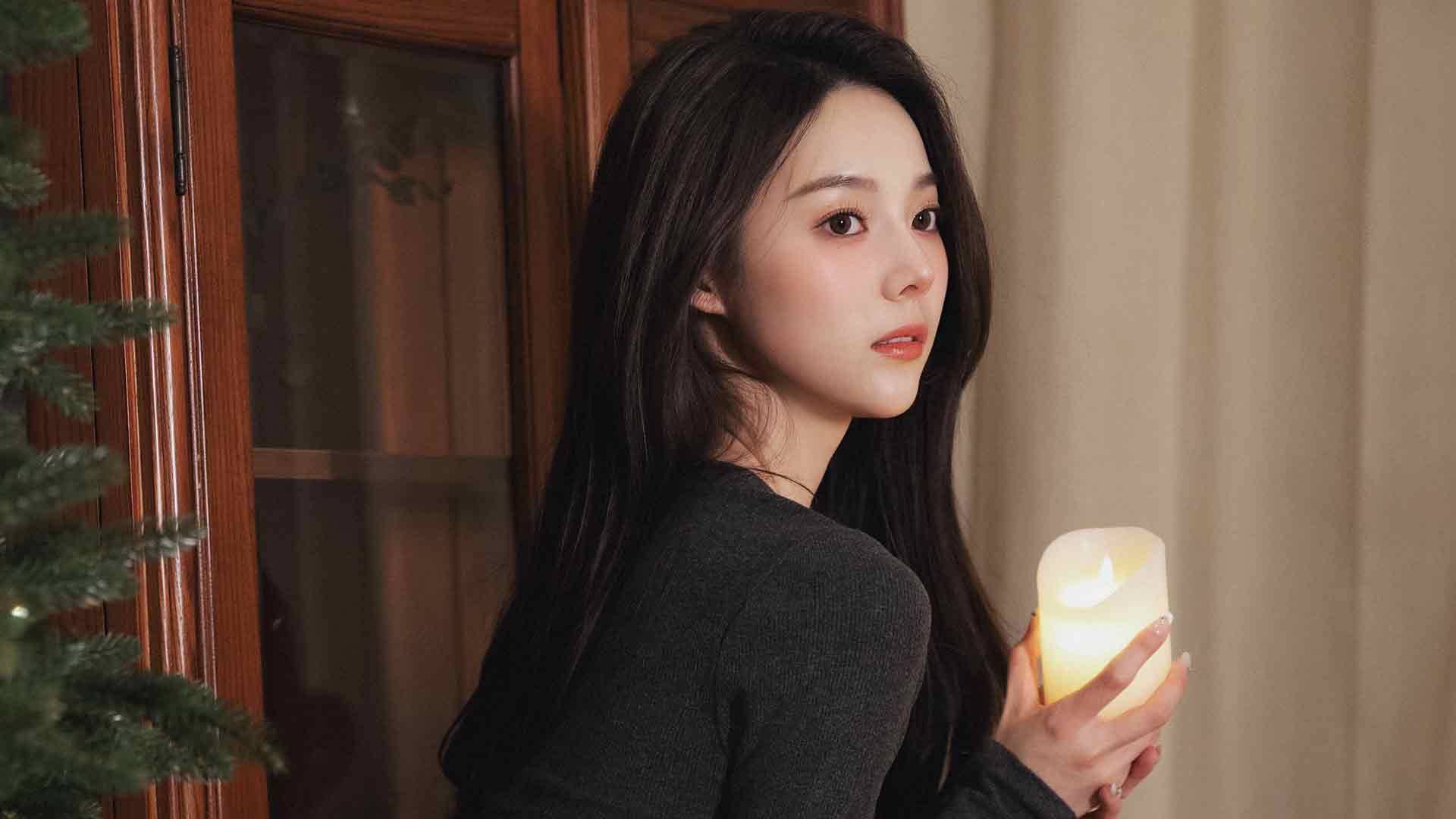 美女冯琬贺4k壁纸