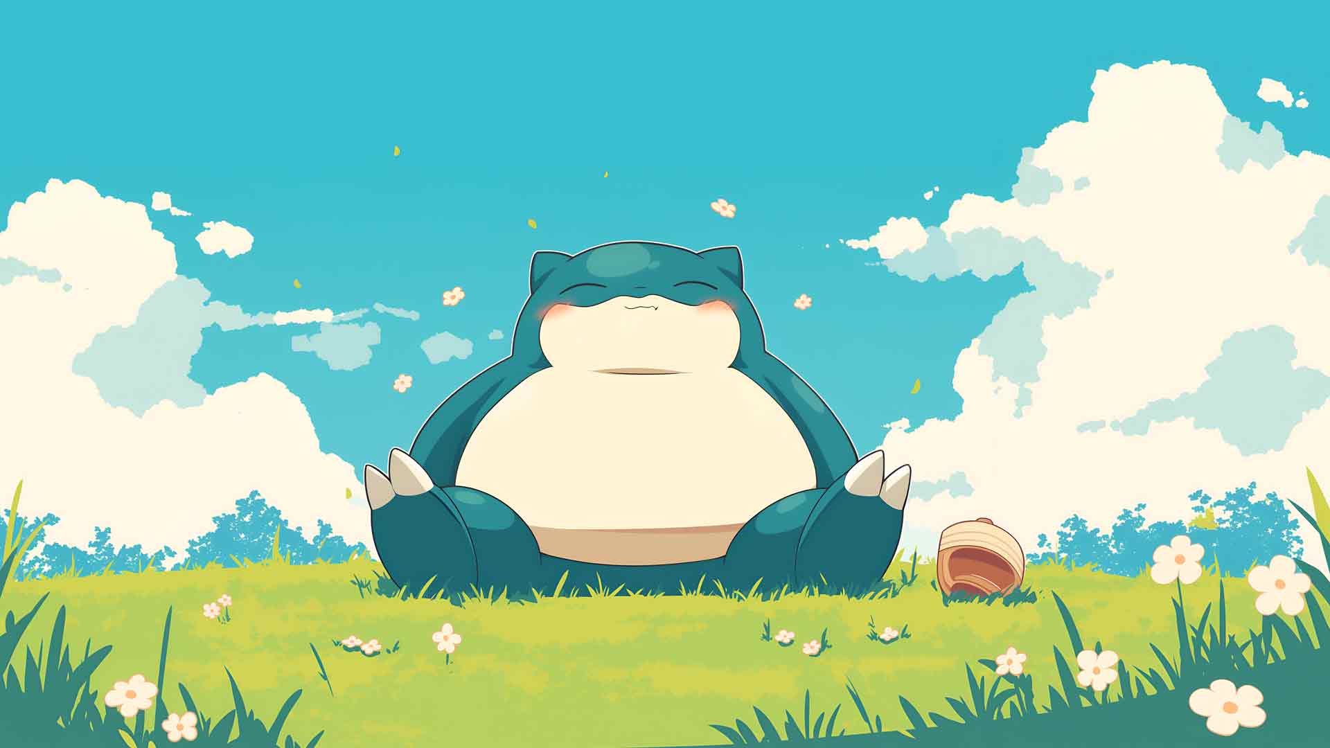 有趣的 SNORLAX 桌面壁纸