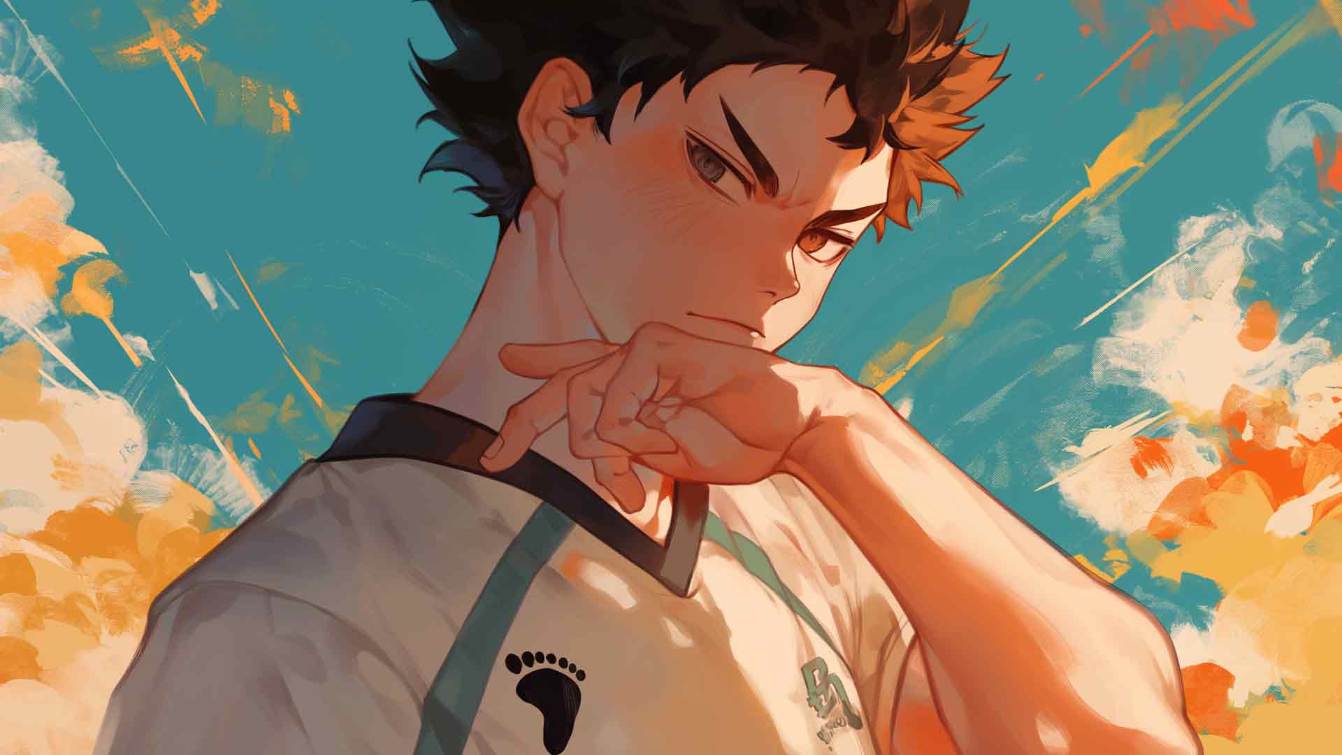 HAIKYUU KEIJI AKAASHI 动漫桌面壁纸