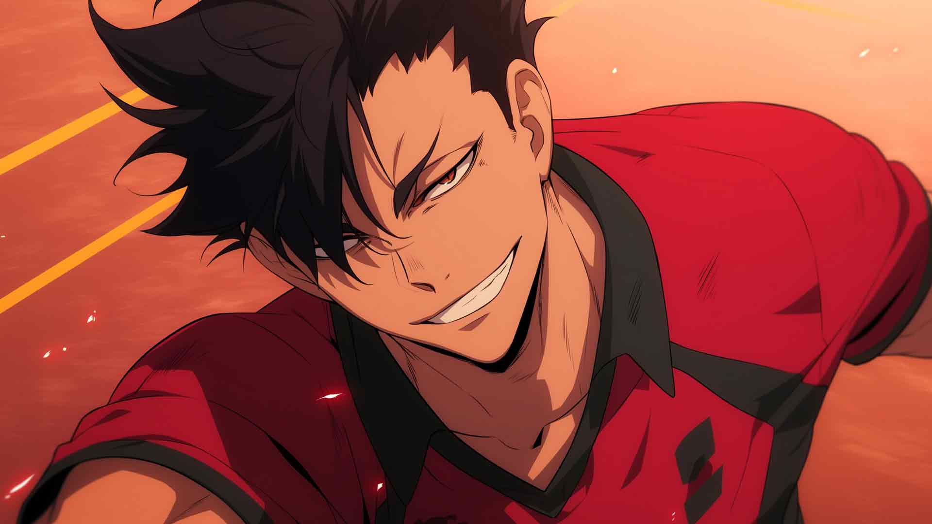 黑尾哲郎微笑桌面壁纸