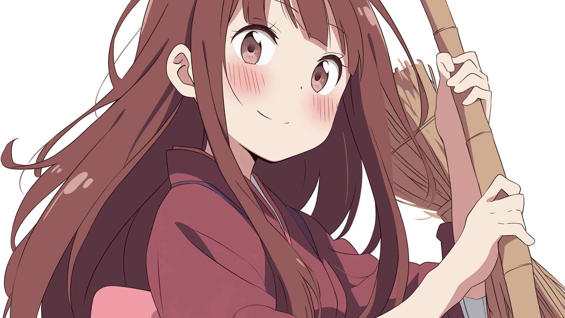 HORIMIYA KYOUKO HORI 白色桌面壁纸