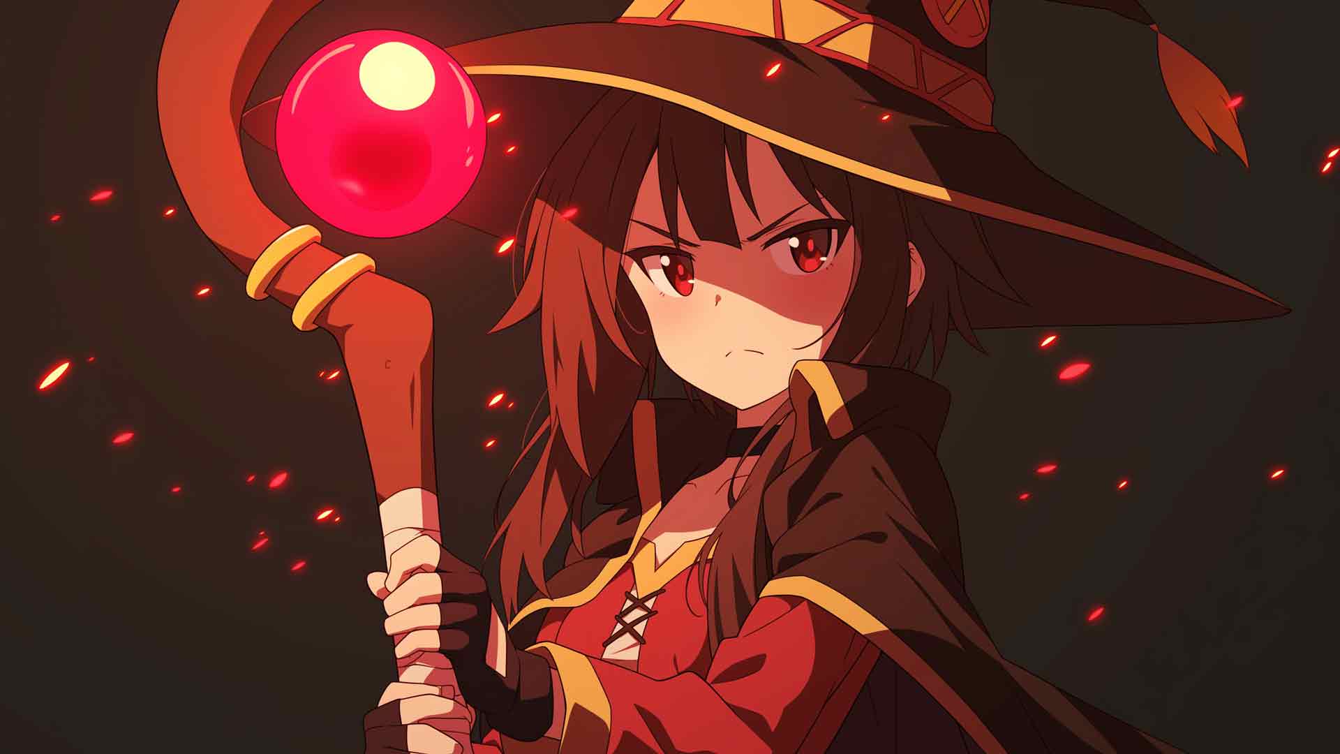 KONOSUBA MEGUMIN 黑暗 桌面壁纸