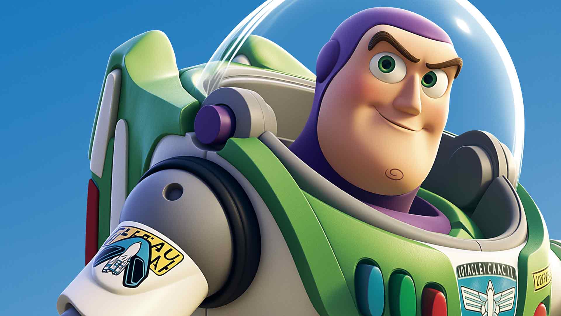 玩具总动员巴斯光年蓝色桌面壁纸