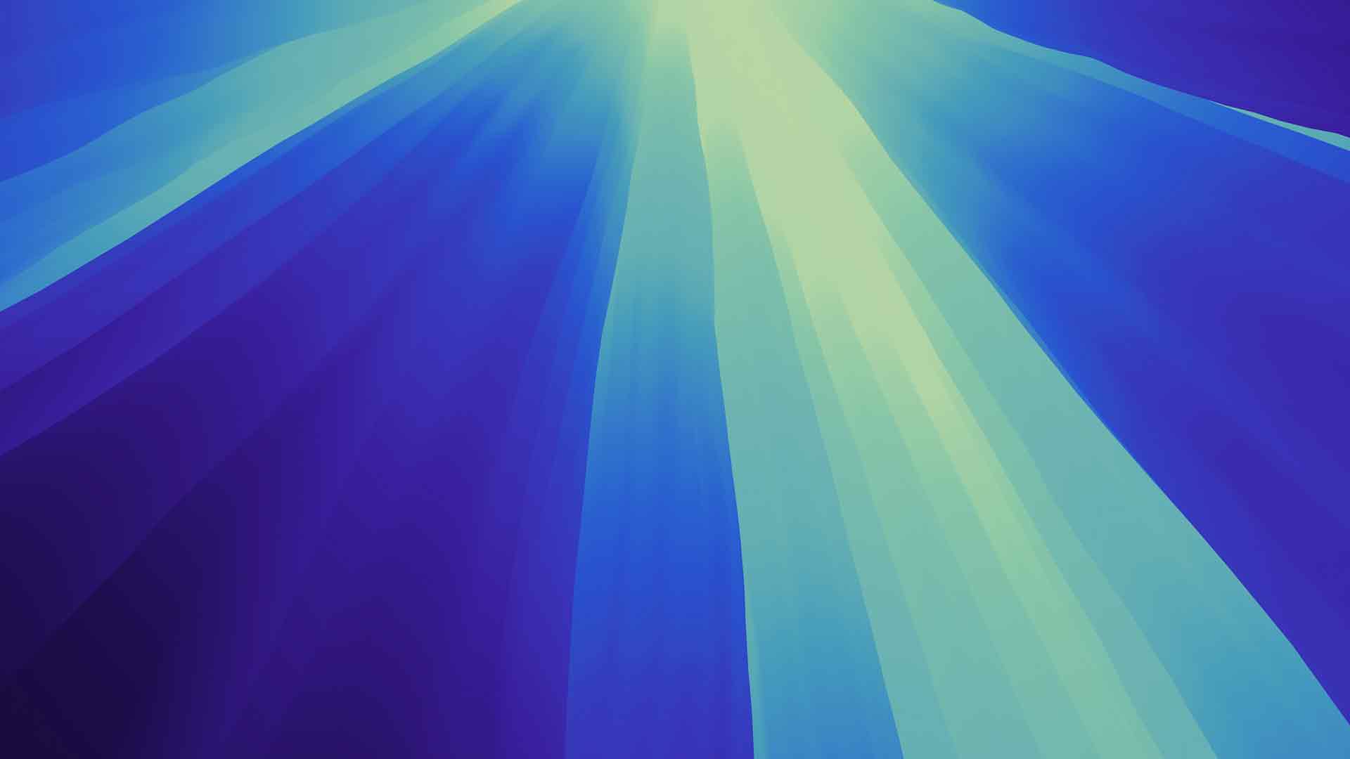 蓝色辐射光桌面壁纸