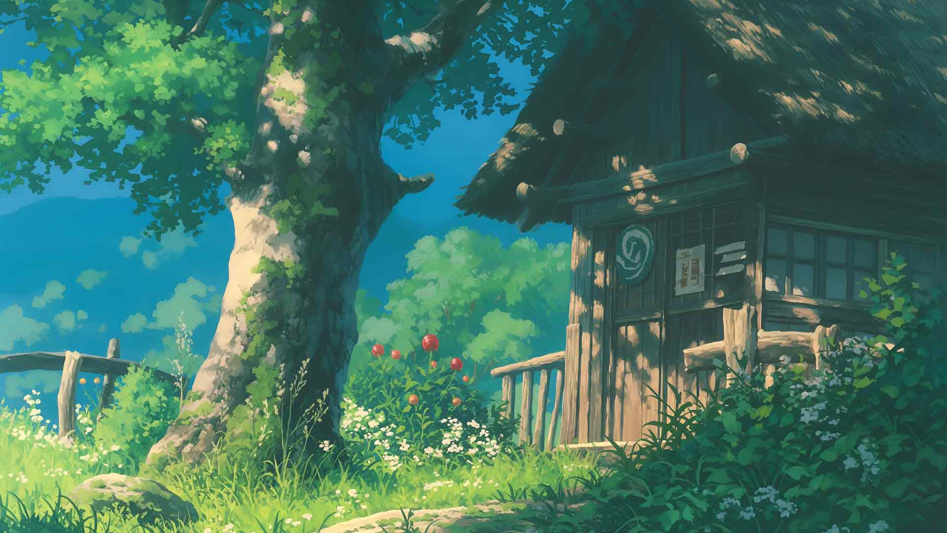 吉卜力工作室 背景封面壁纸